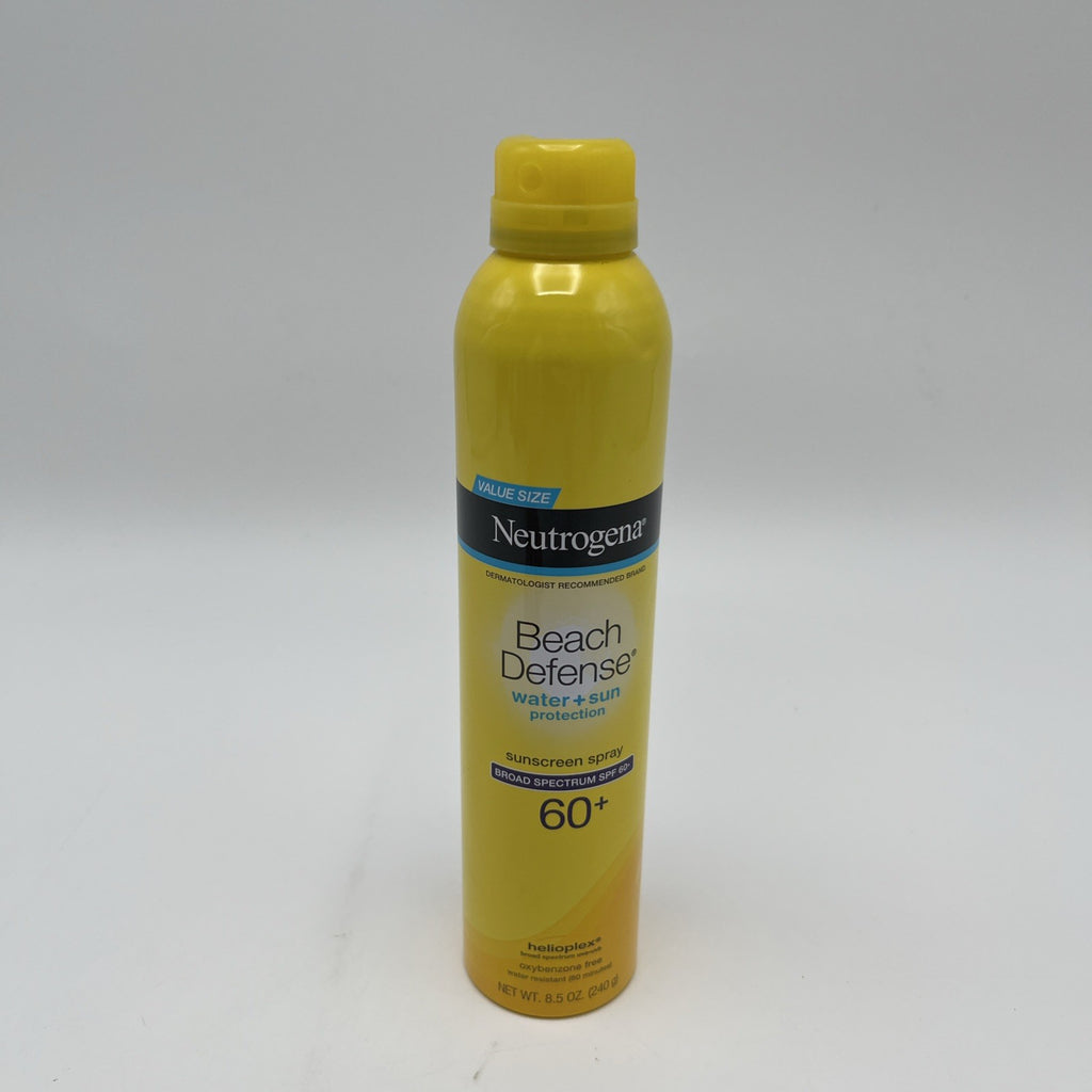 SPF 60 Waterproof Sunscreen Spray for Sun & Water Protection - Broad Spectrum