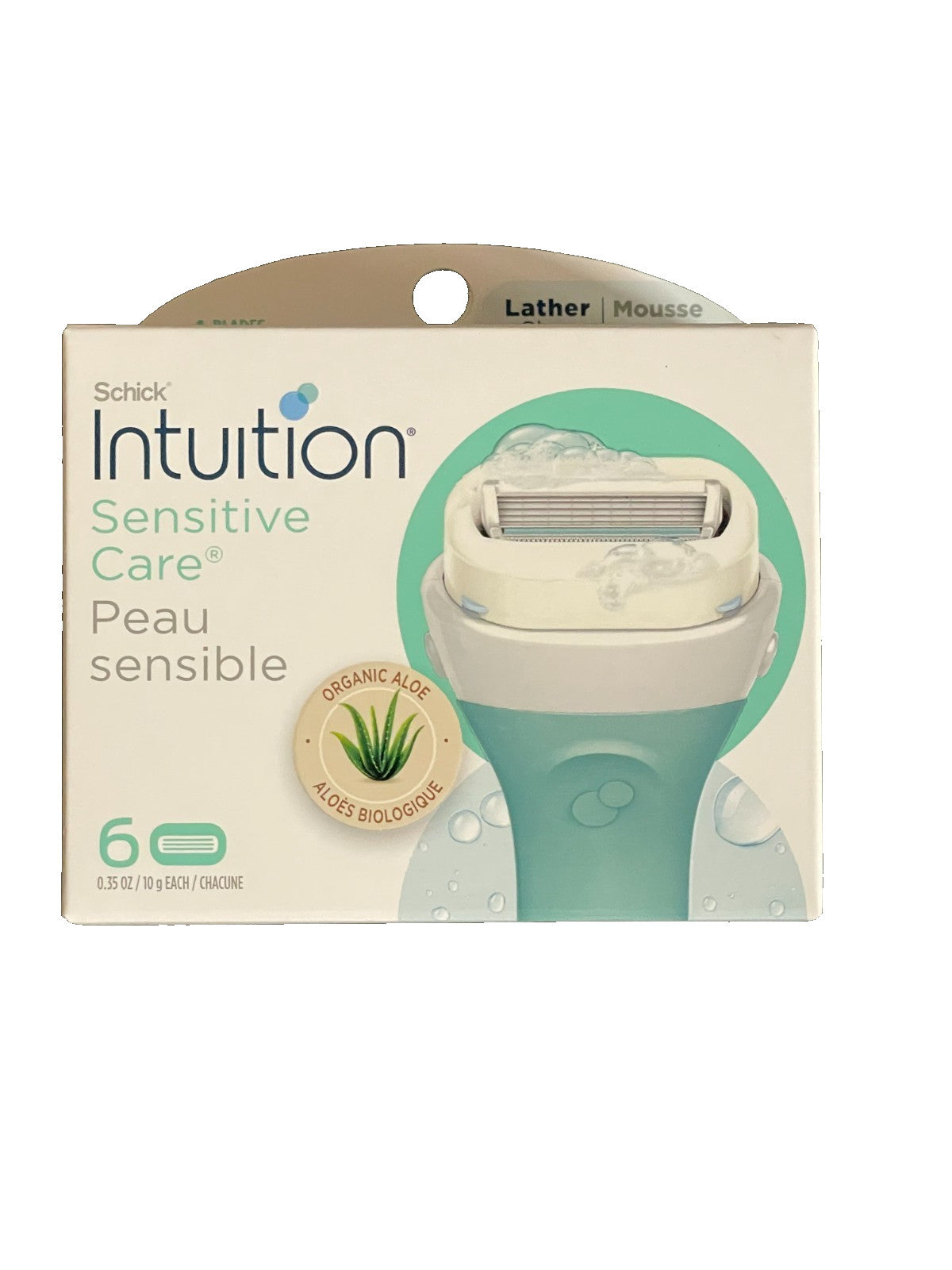 Schick Intuition Sensitive Care Razor Refill Blades - Aloe 6-Pack