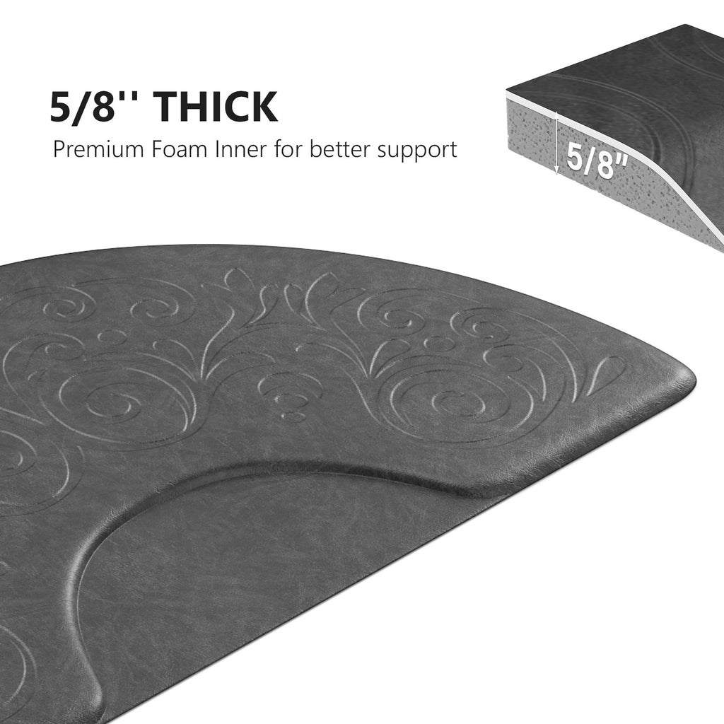 Non-Slip Salon Anti-Fatigue Mat 3x5ft Waterproof Ergonomic Floor Cushion