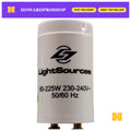 80W-225W Fluorescent Tanning Lamp Starter - High Output S12 Replacement