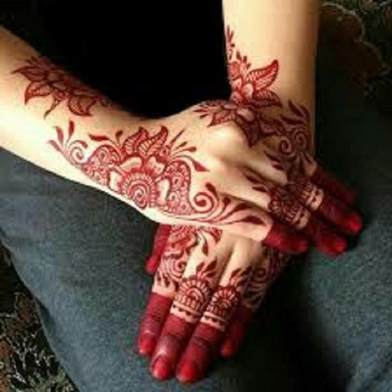 Henna Mehandi Temporary Tattoo Cones - Active Magic Red, 3 Pack