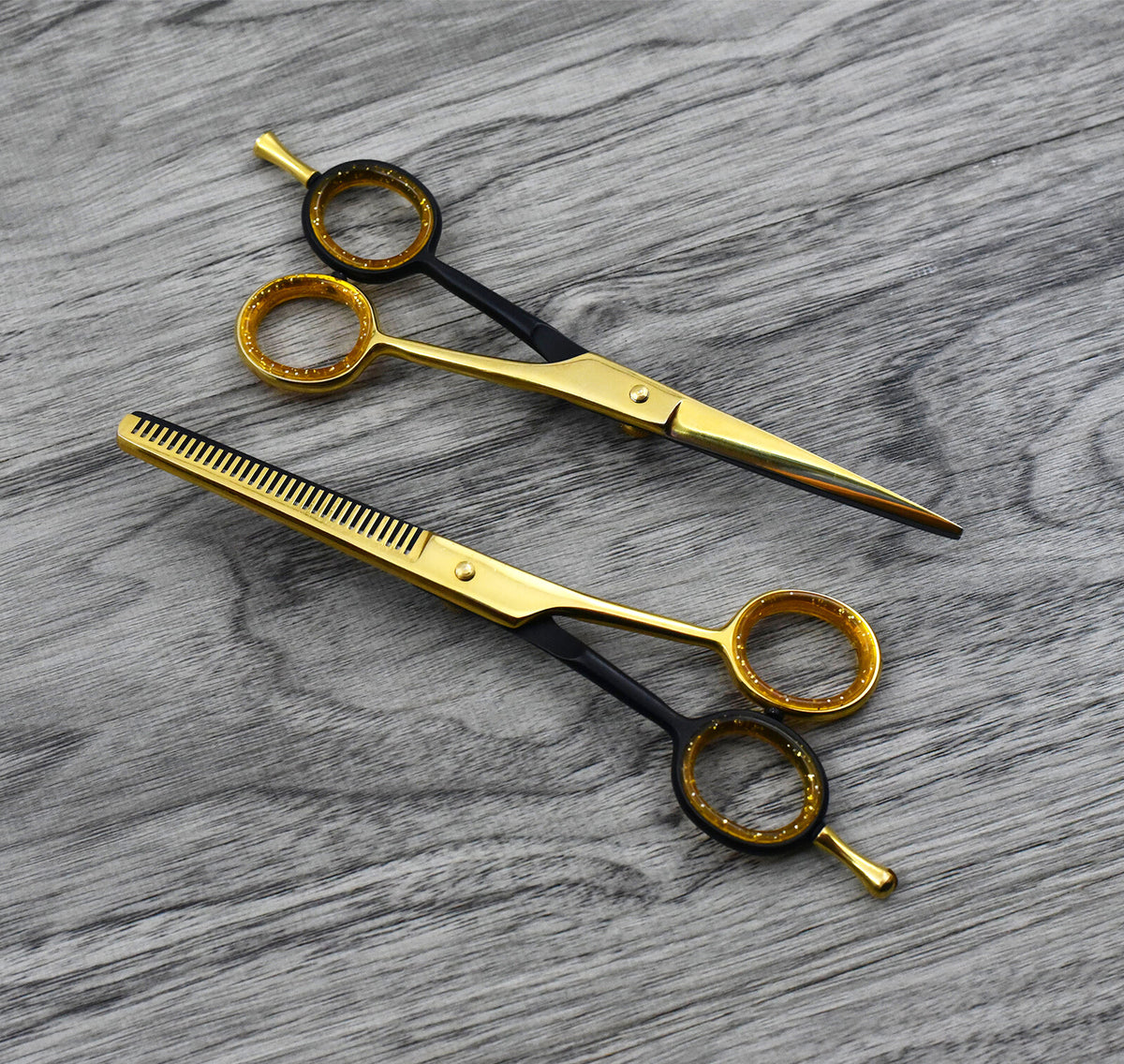 Professional Hair Cutting & Thinning Scissors Set for Barbers and Salons