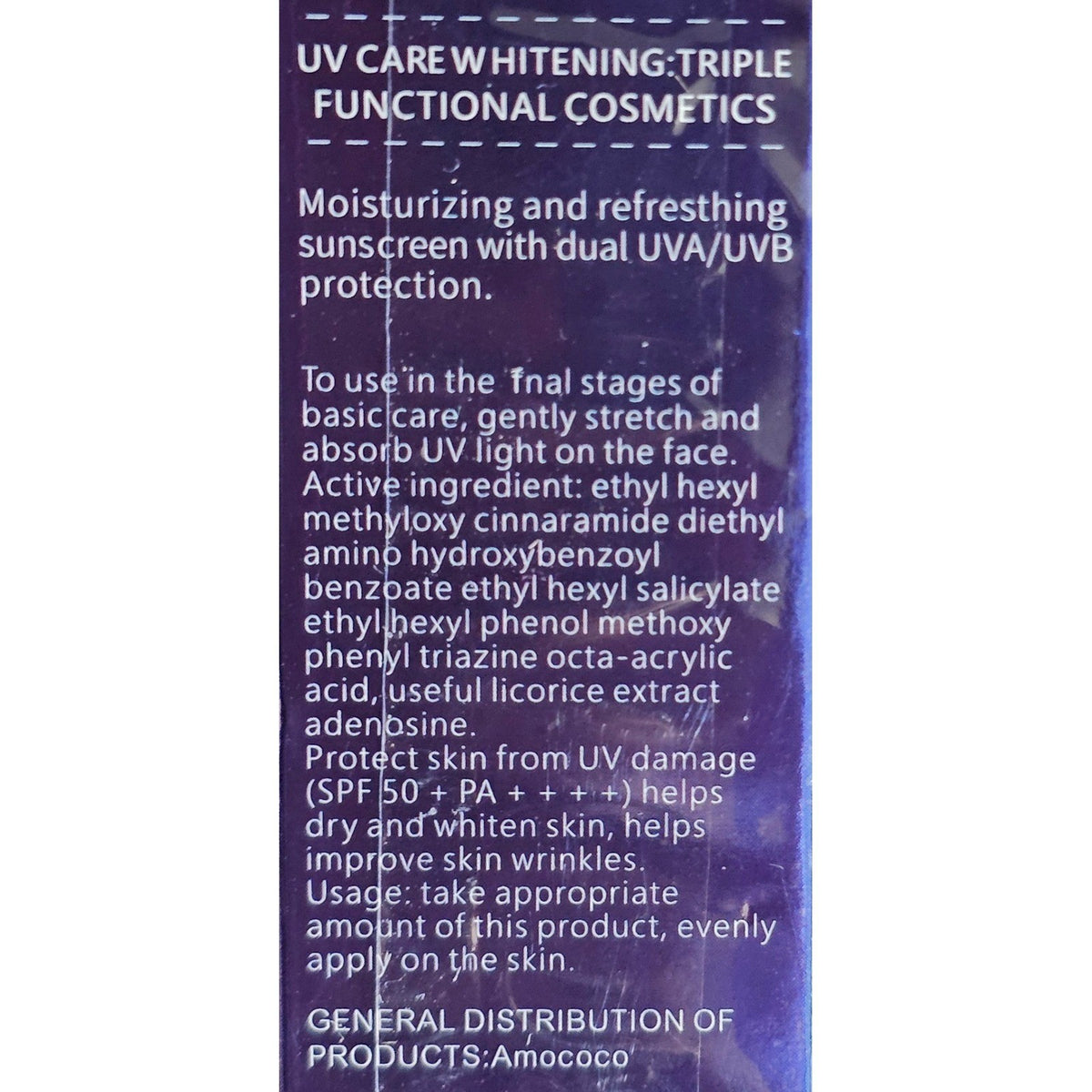 SPF 50 Collagen Sunscreen Stick - Broad Spectrum UV Protection 30g