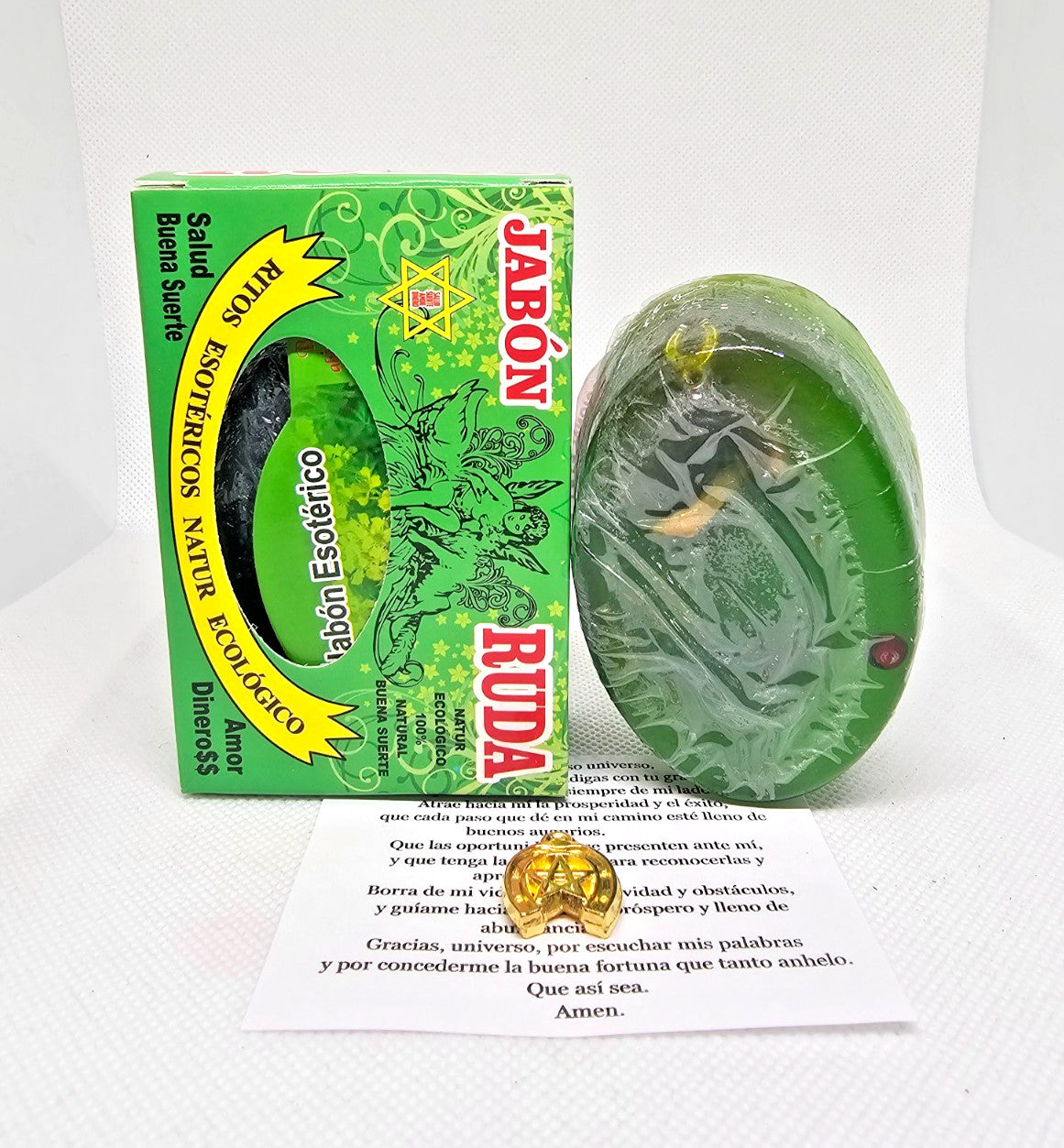 Rue Soap for Good Luck and Prosperity - Natural Cleansing Bar