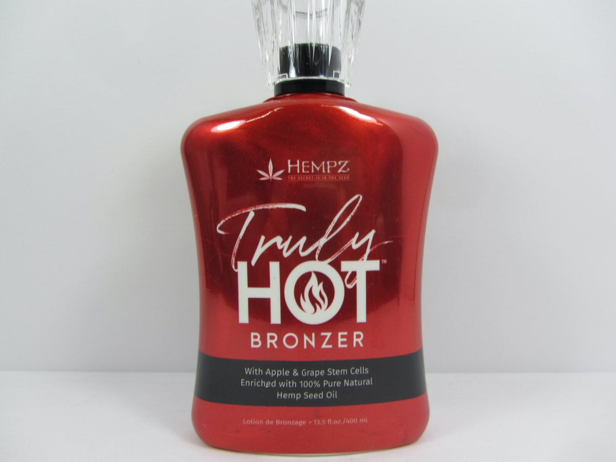 Hot Tingle Tanning Lotion with Hemp Seed Oil & Natural Extracts - 13.5 oz