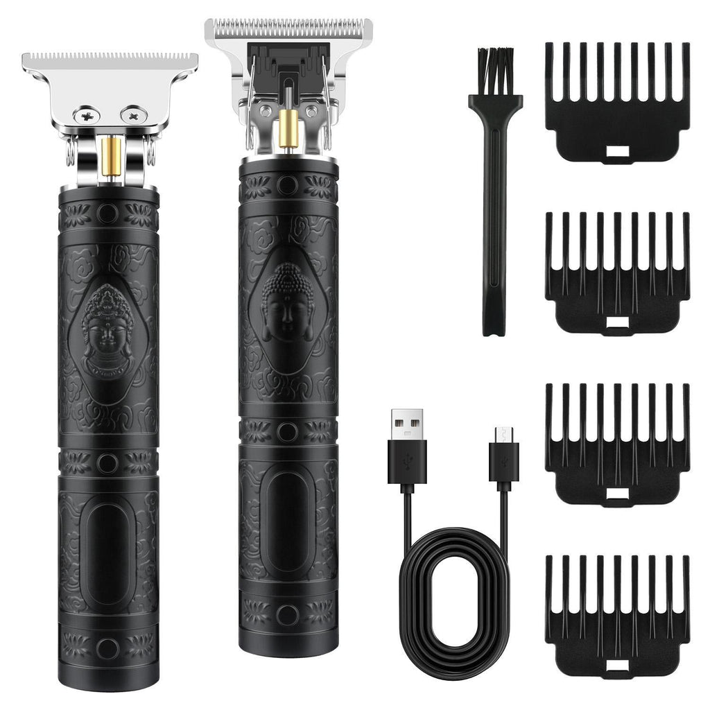 Cordless Professional Men Hair Clipper & Beard Trimmer with USB Charging - Quiet & Ergonomic