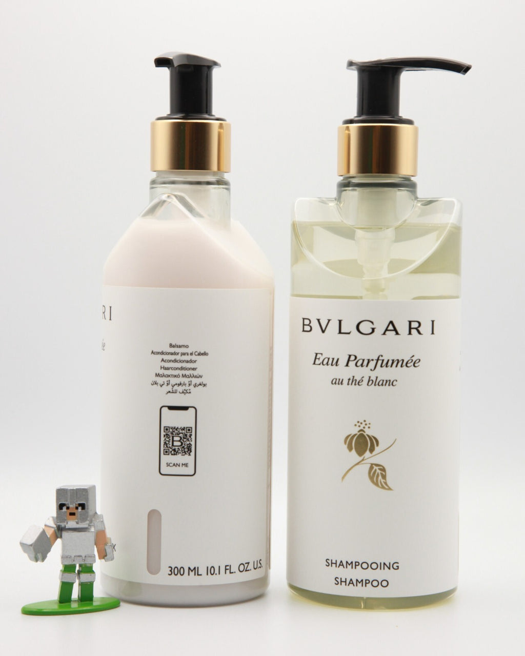 Bulgari White Tea Hair Care Set Shampoo & Conditioner 600ml