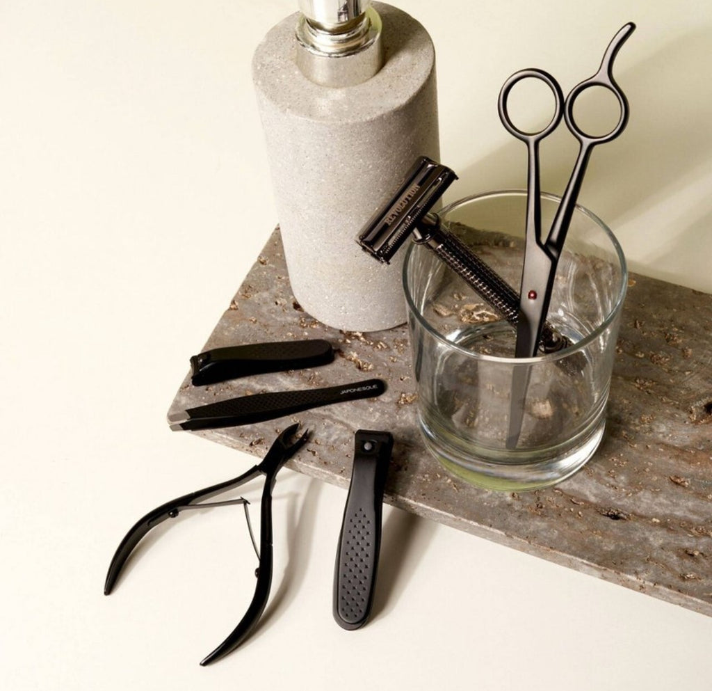 Men's Barber Shears - Hand Sharpened Stainless Steel Hair Cutting Scissors