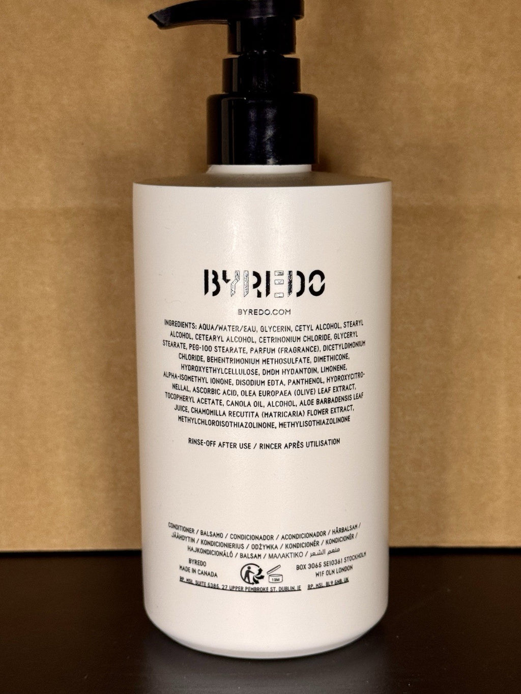 BYREDO BAL D'AFRIQUE Shower Set - Shampoo, Conditioner & Body Wash 3 Bottles