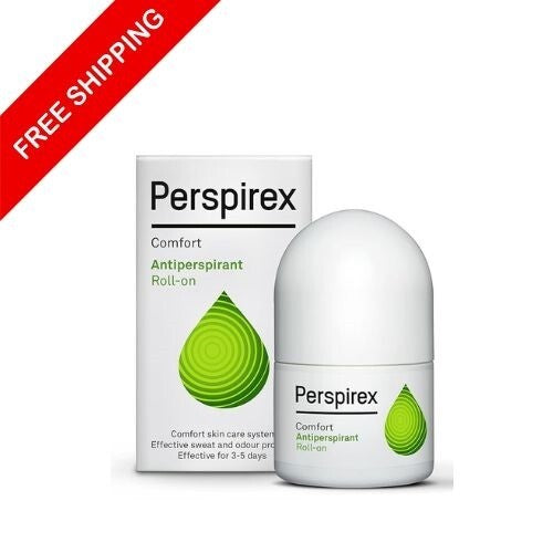 Perspirex Comfort Antiperspirant Stick 20ml - Sweat & Odor Protection, Alcohol-Free