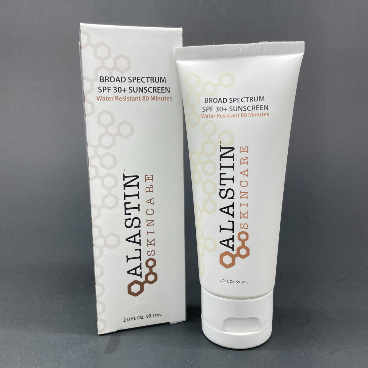 Broad Spectrum SPF 30+ Sunscreen Water Resistant 80 Minutes 2 fl oz