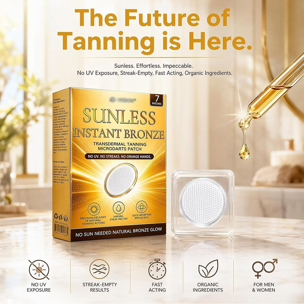 Sunless Natural Glow Tanning Patches - Gradual Bronze Complexion