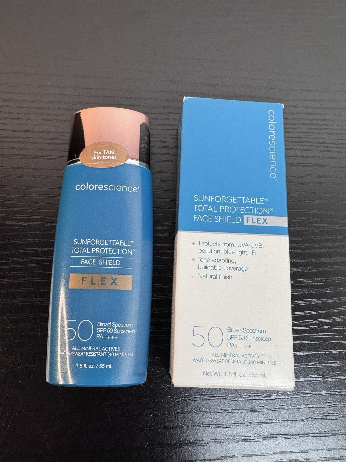 SPF 50 Face Shield Sun Protection Spray - Tan 1.8 oz