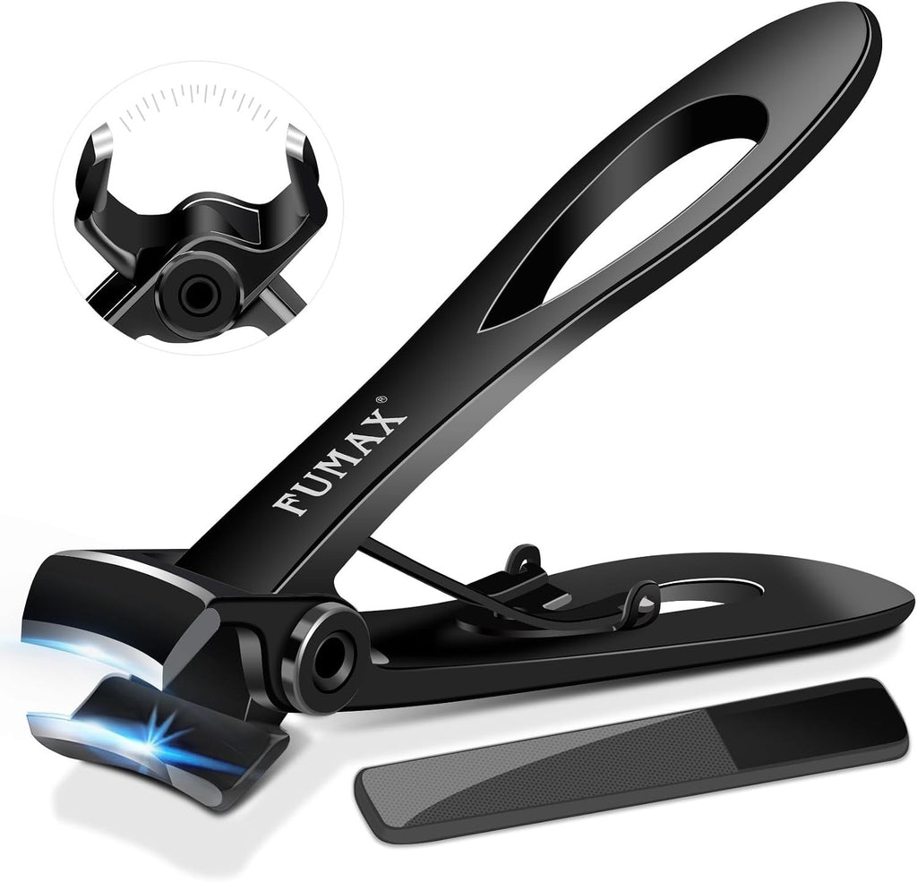 Heavy Duty Large Toenail Clippers for Seniors Thick Nails Ergonomic Handle