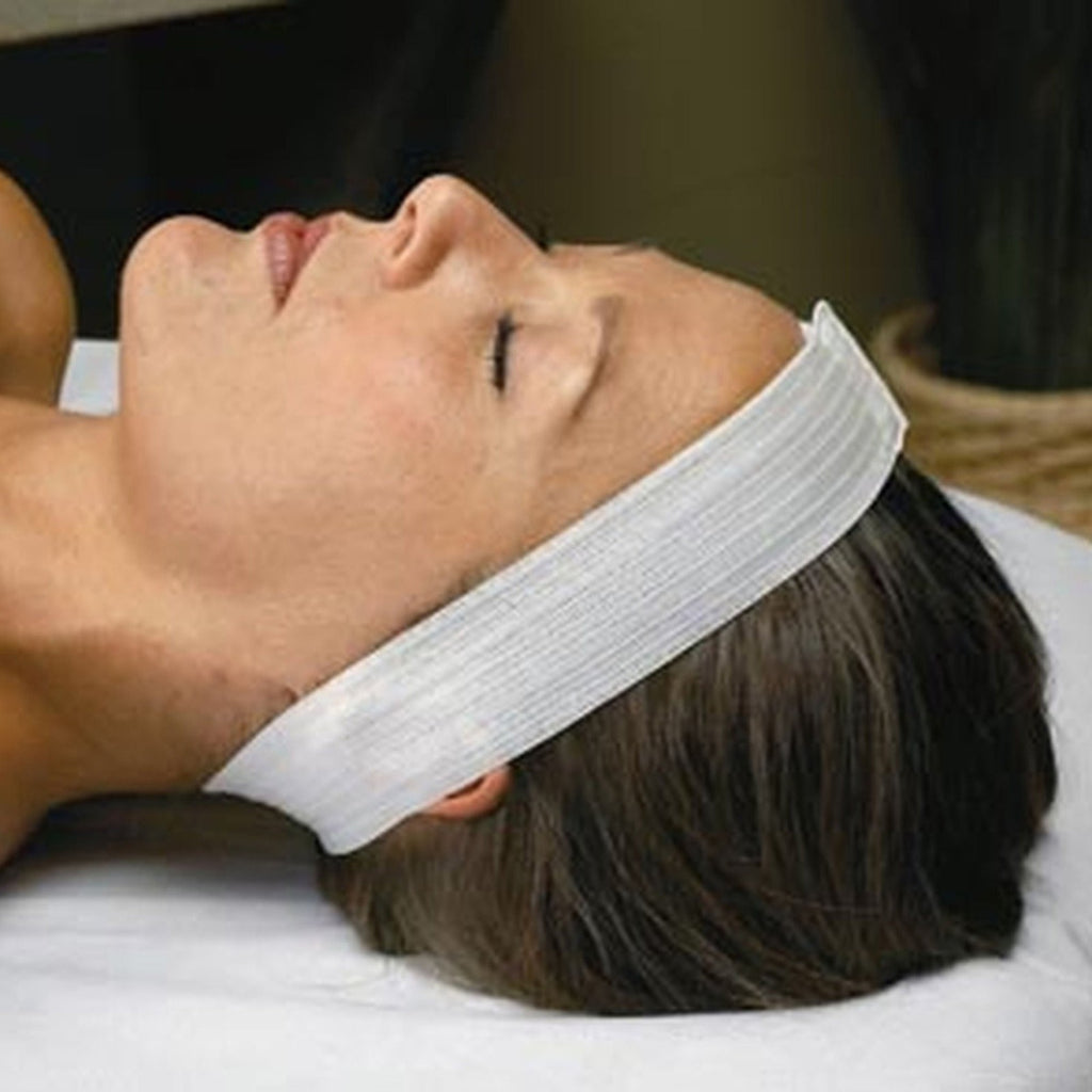 Disposable Headbands for Spa & Facial Treatments - White, 48 Pack