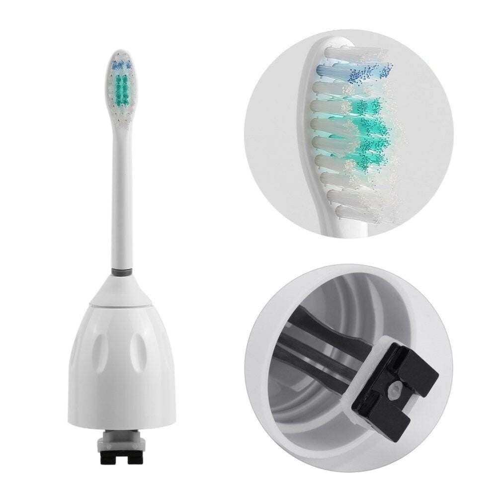 4 Pack Replacement Brush Heads for Philips Sonicare E Series Toothbrushes