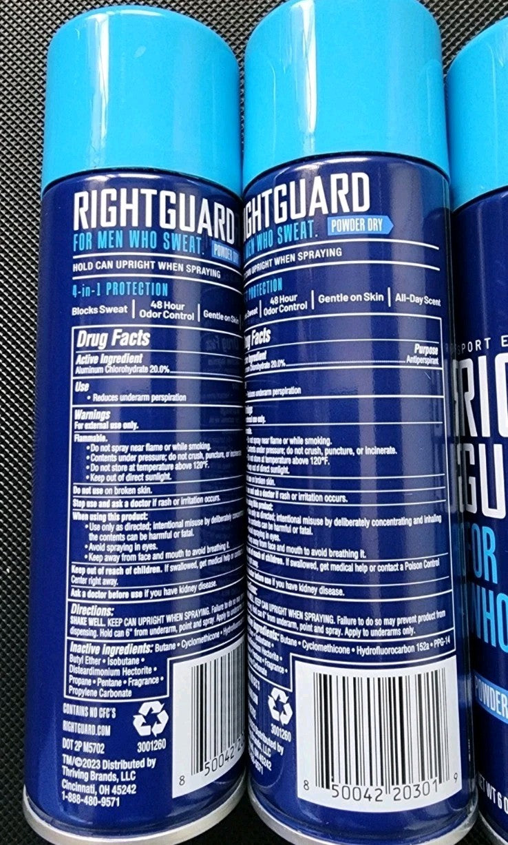 Sport Antiperspirant & Deodorant Spray 4-in-1 Protection 6 oz - Pack of 4