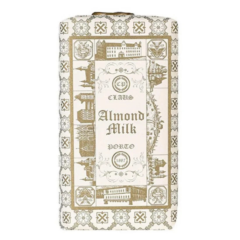 Claus Porto Almond Milk Scented Bar Soap 5.3 oz - Hydrating & Fragrant