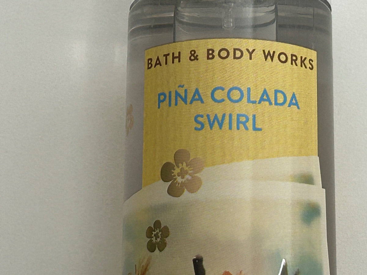 Pina Colada Swirl Body Mist - 8 oz Fragrance Spray for Women