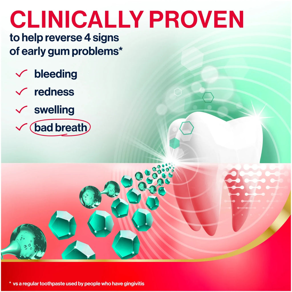 Parodontax Active Gum Repair Toothpaste for Gum Health & Bad Breath - 3.4 Oz