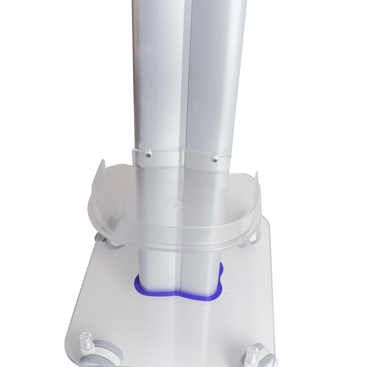 Acrylic Salon Trolley Cart with 360° Wheels for Beauty & SPA Equipment
