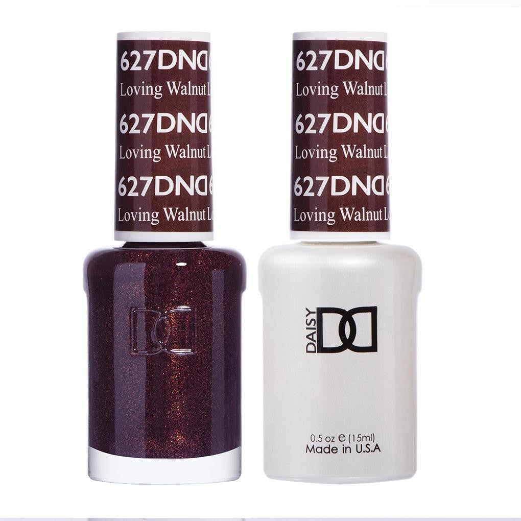 DND Duo Gel & Lacquer Nail Polish Set - Loving Walnut #627
