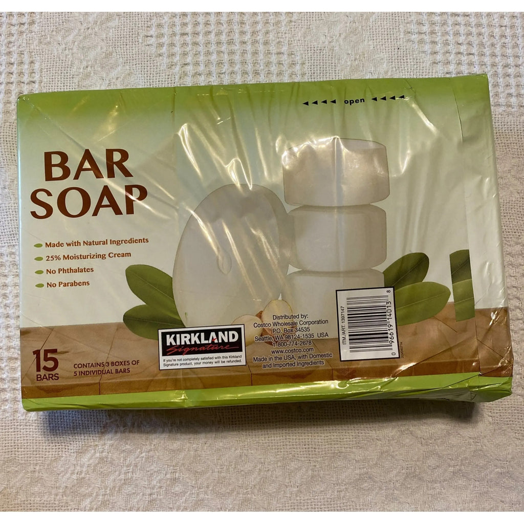 Shea Butter Bar Soap 15-Pack - Moisturizing Plant-Based Skin Care