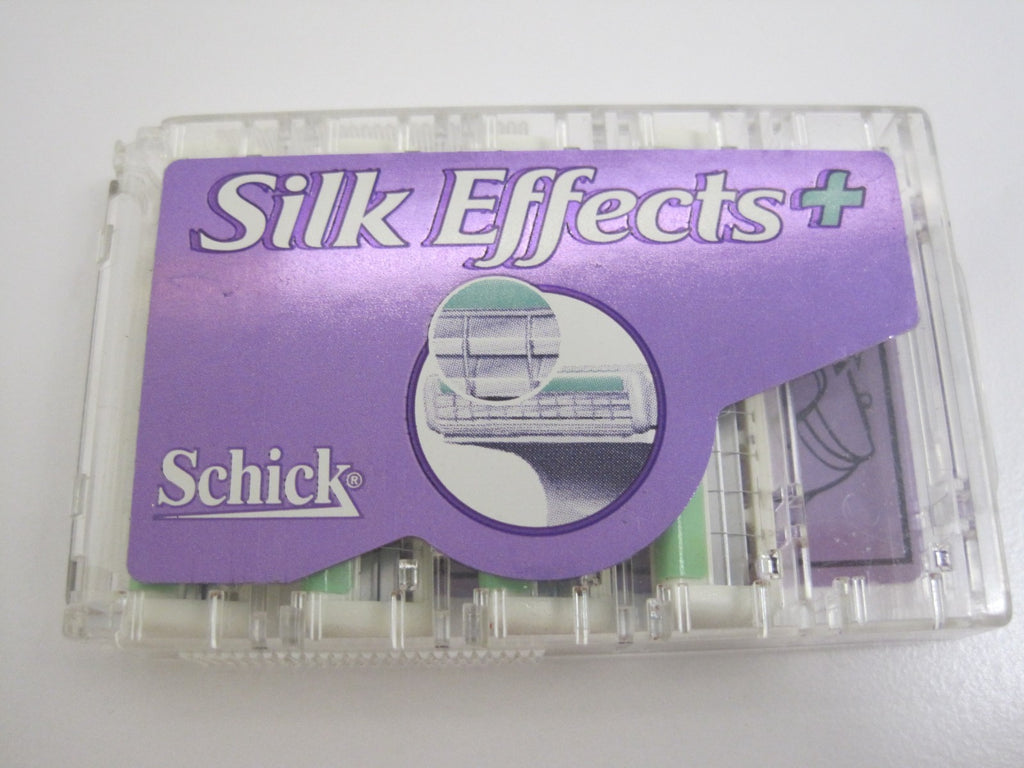 Schick Silk Effects Razor Blade Refills - Classic & Plus Blades, NOS