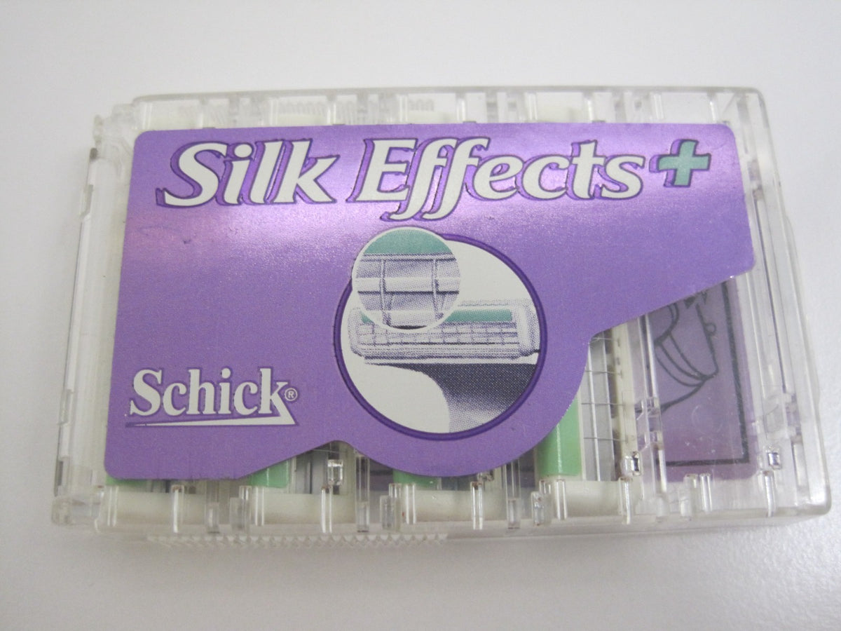 Schick Silk Effects Razor Blade Refills - Classic & Plus Blades, NOS