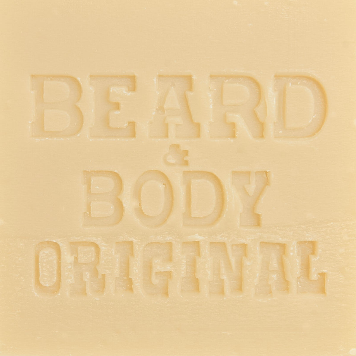 Natural Beard and Body Soap Bar - Handmade with Olive, Pumpkin Seed & Clays
