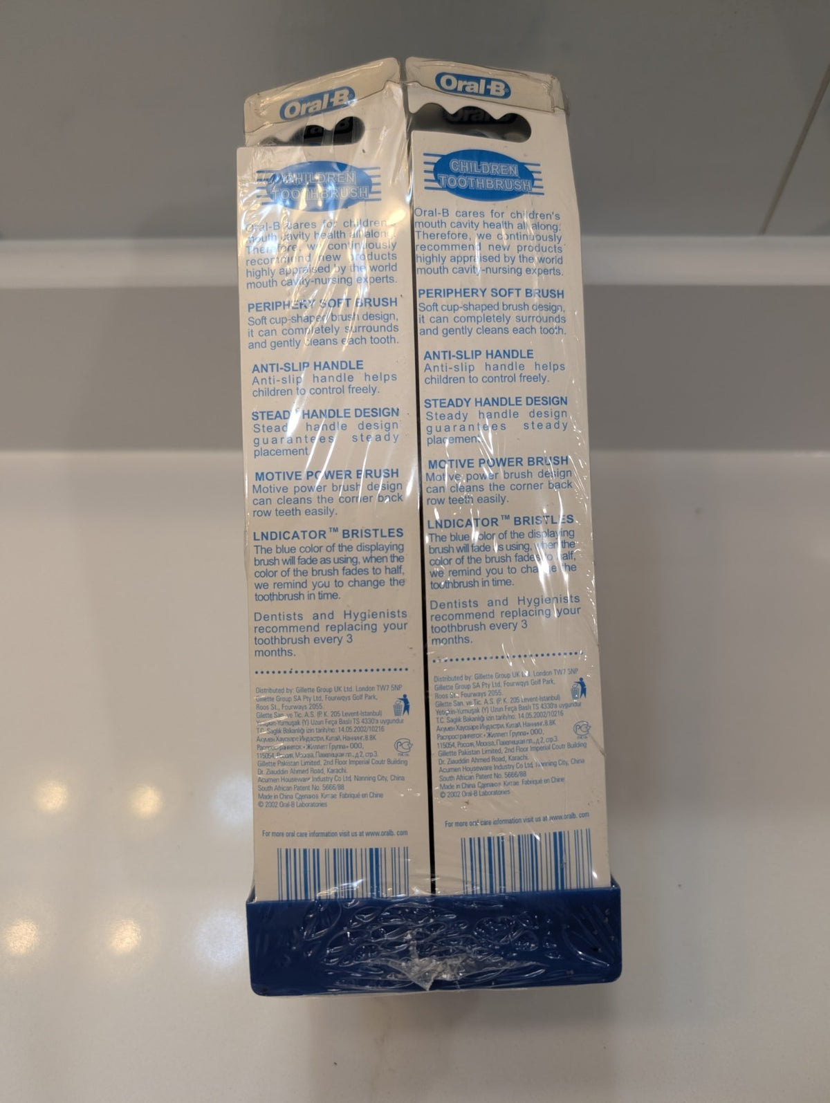Child Soft Toothbrush Set 12 Pack in 4 Colors - Mickey Sealed