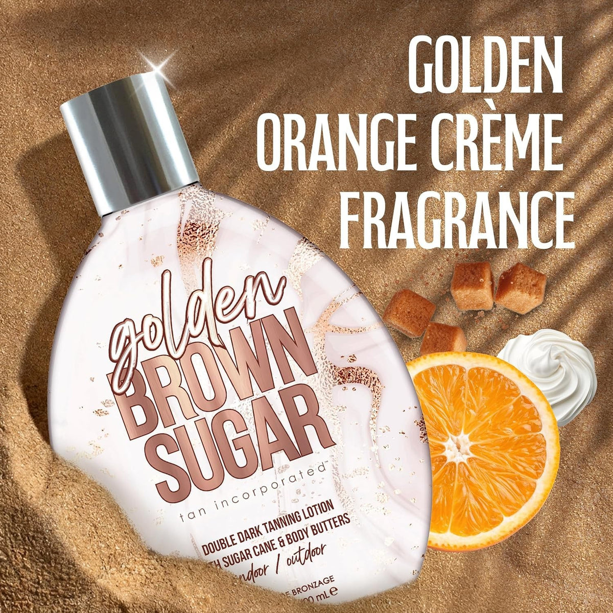 Double Dark Indoor Outdoor Tanning Lotion 13.5oz - Golden Brown Sugar