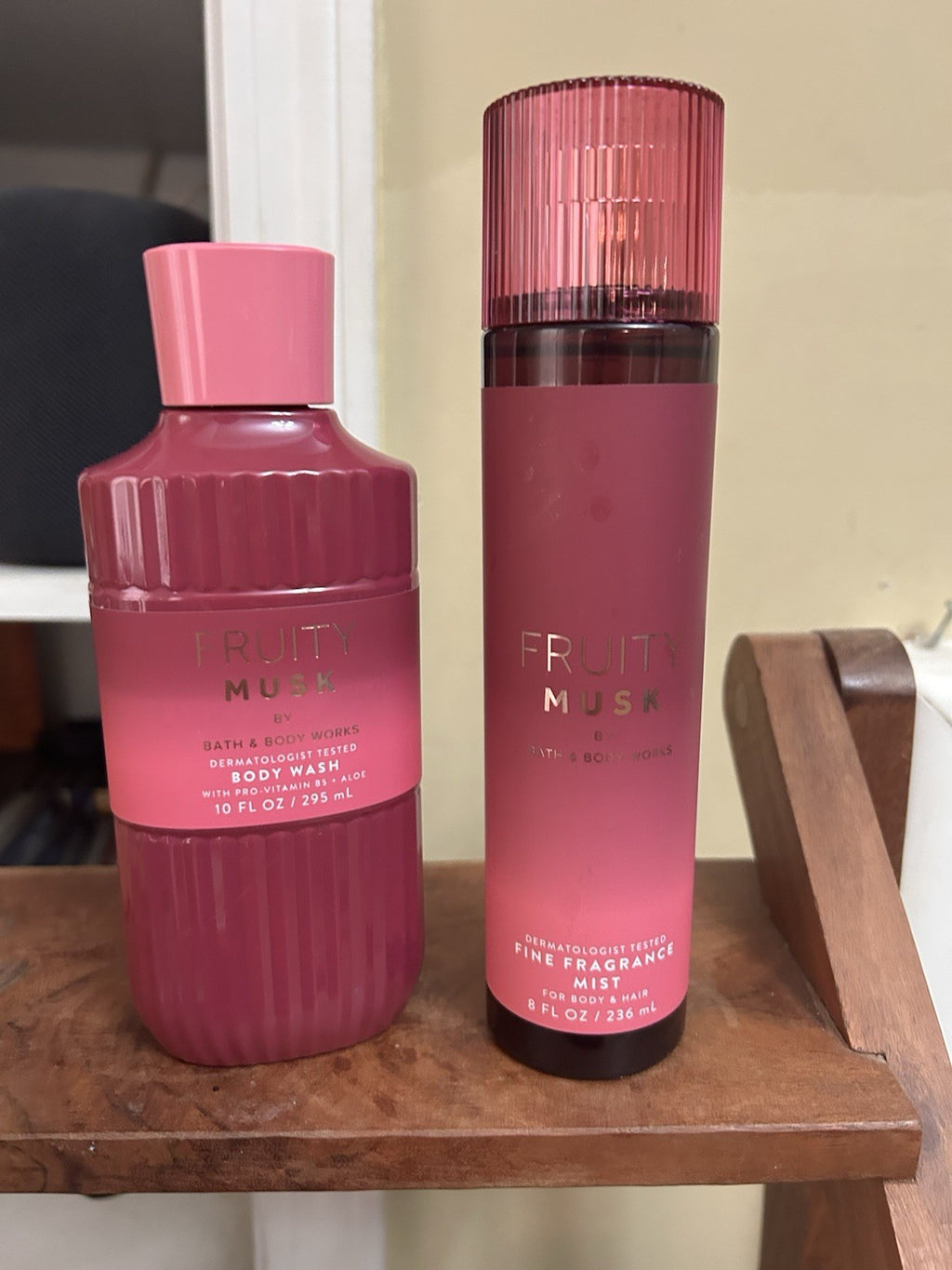 Fruity Musk Fragrance Mist & Body Wash Set - Bath & Body