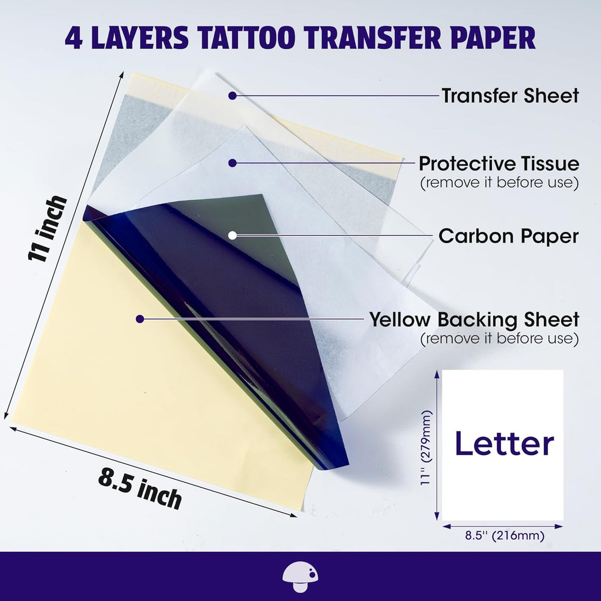 Tattoo Stencil Printer TP81 with 10 Papers — Bluetooth Tattoo Transfer Machine