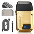 Cordless Men's Beard Trimmer with LED Display - Electric Shaver Kit