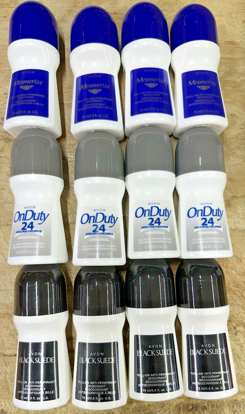 Deodorant Set with Assorted Fragrances - Bonus Size, Free Shipping