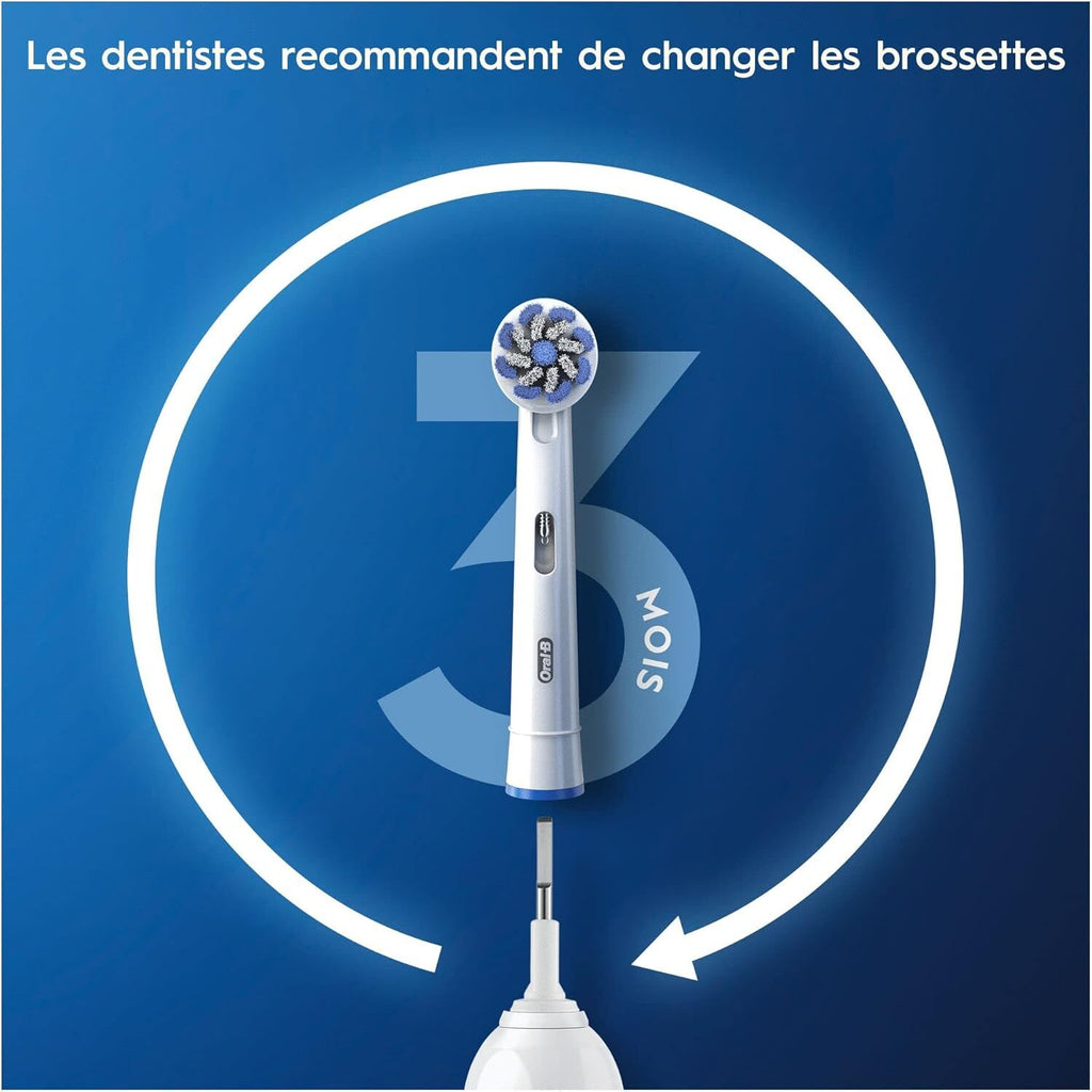 Oral-B Sensitive Clean Replacement Toothbrush Heads - Pack of 8