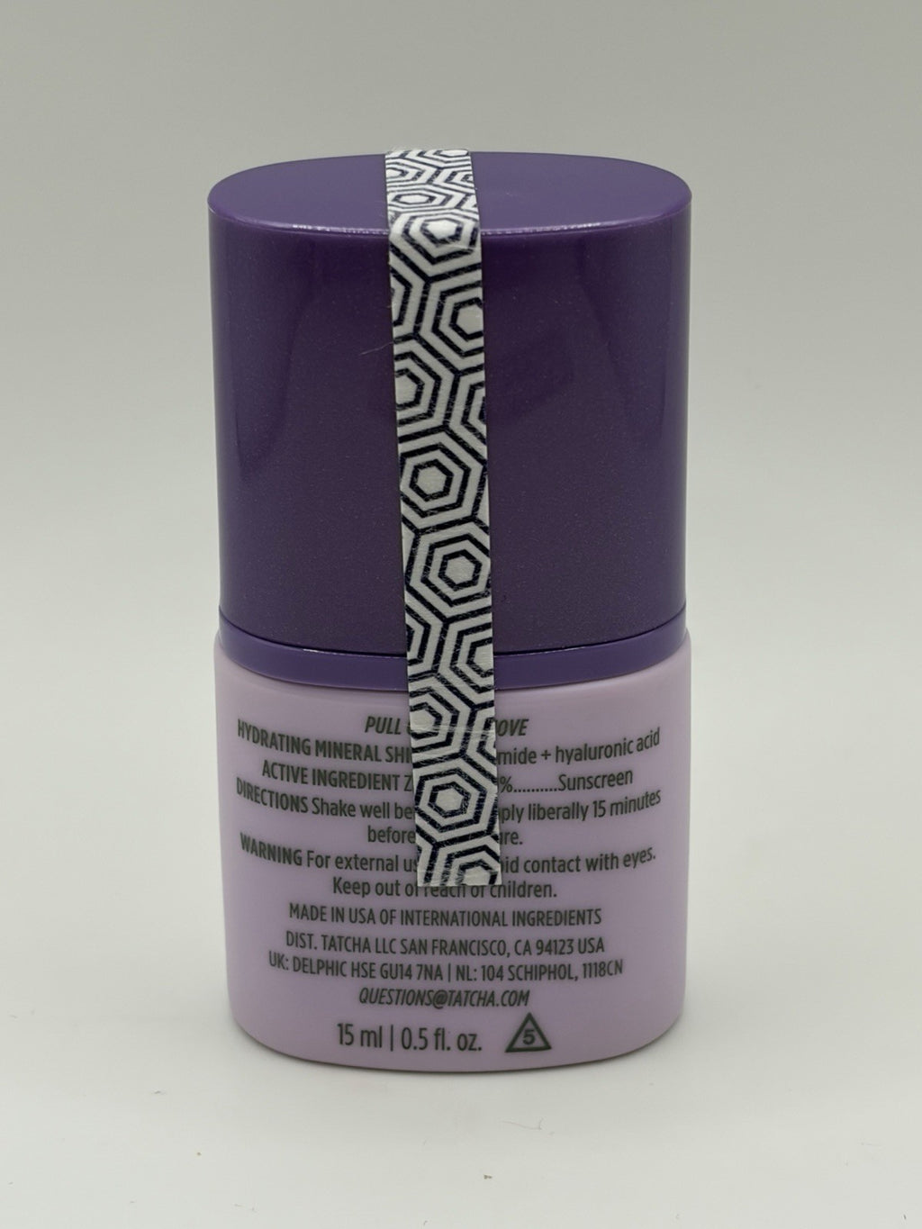 Tatcha Silk Sunscreen SPF 50 Broad Spectrum Travel Size 15ml
