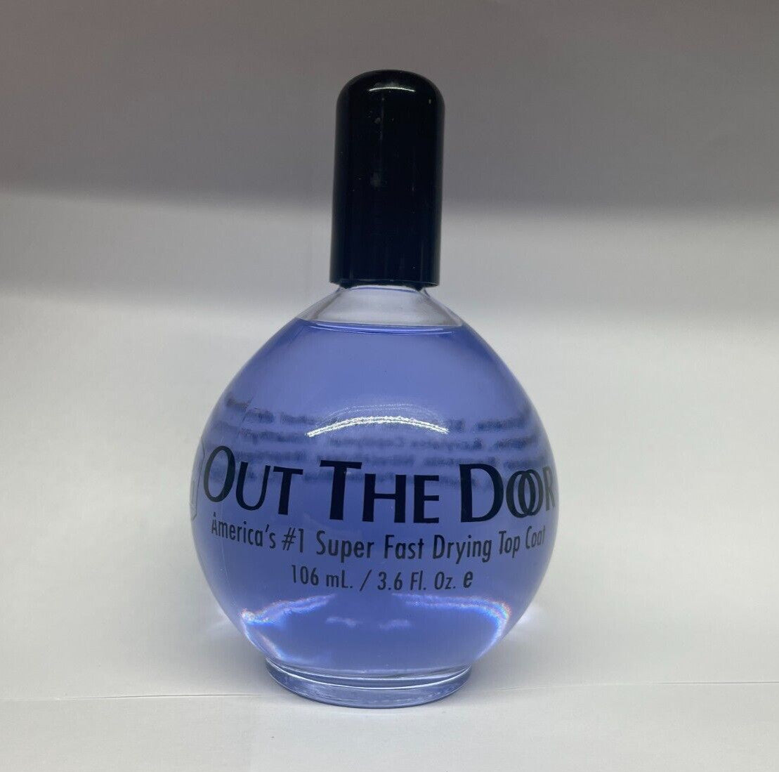 Nail Top Coat Refill Fast Drying 3.6oz - No Brush Included