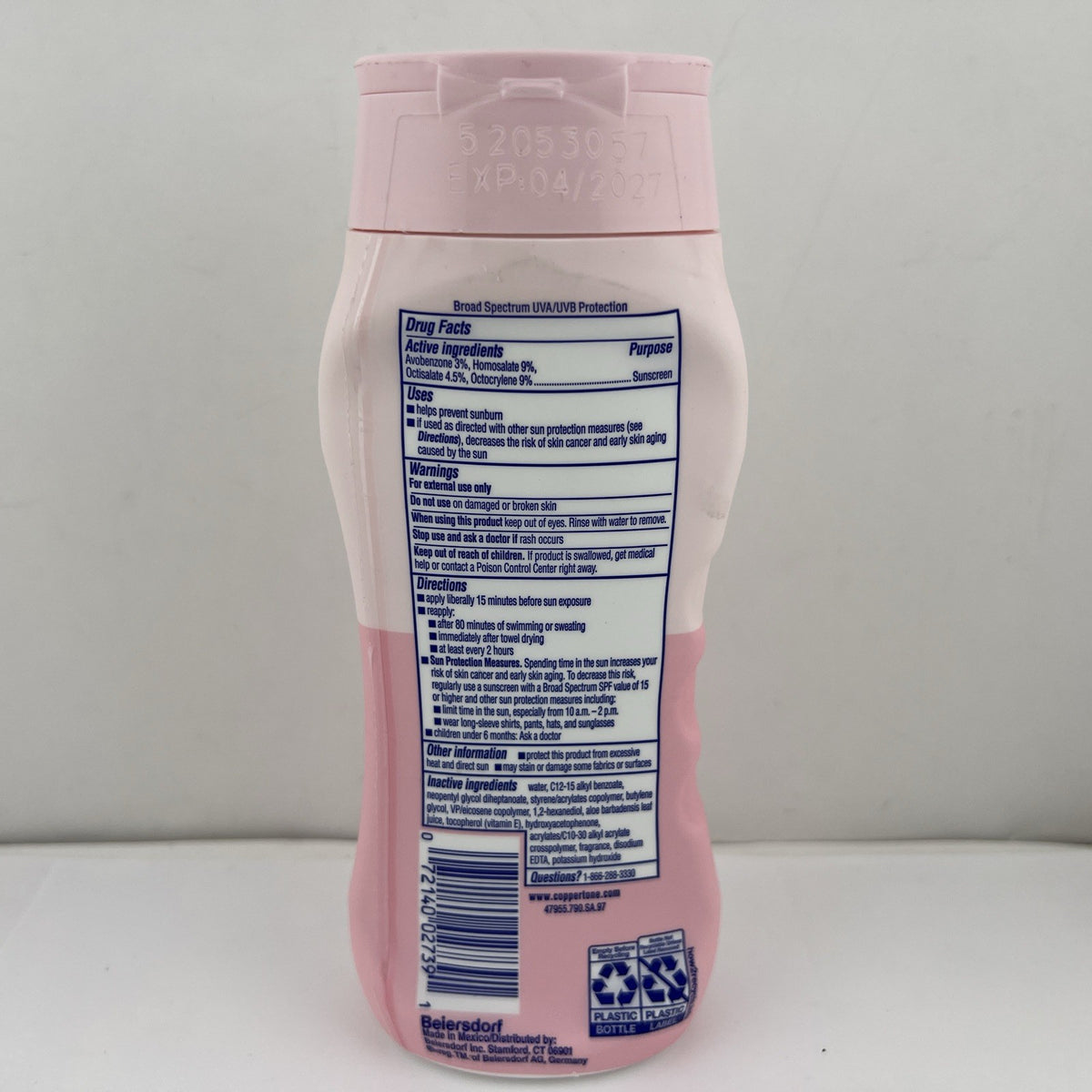 Baby Sunscreen Lotion SPF 50 Hypoallergenic 8 Fl Oz - Waterbabies