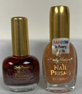 Set of 2 Sally Hansen Prism Nail Polishes - Purple Diamond & Cinnabar Opal