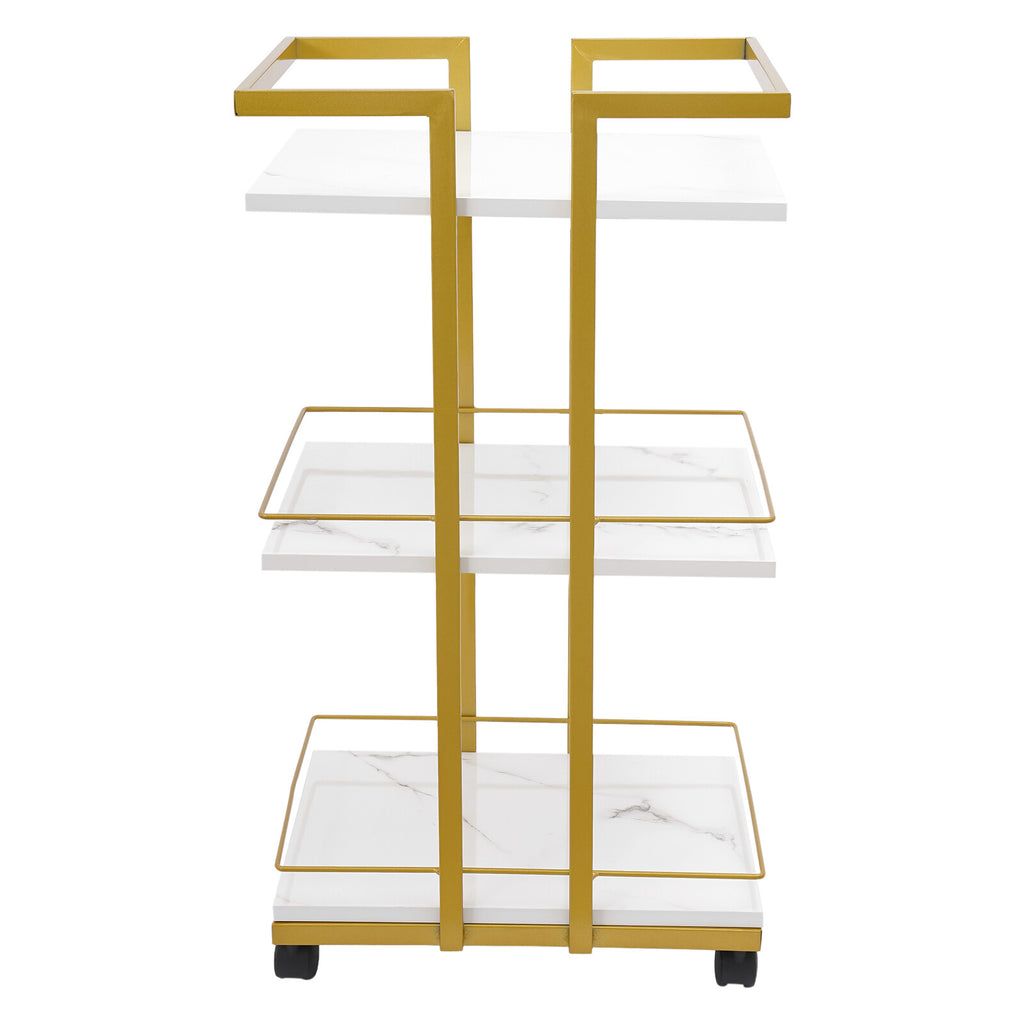 Multi-Purpose Beauty Salon Utility Manicure Trolley with Wheels