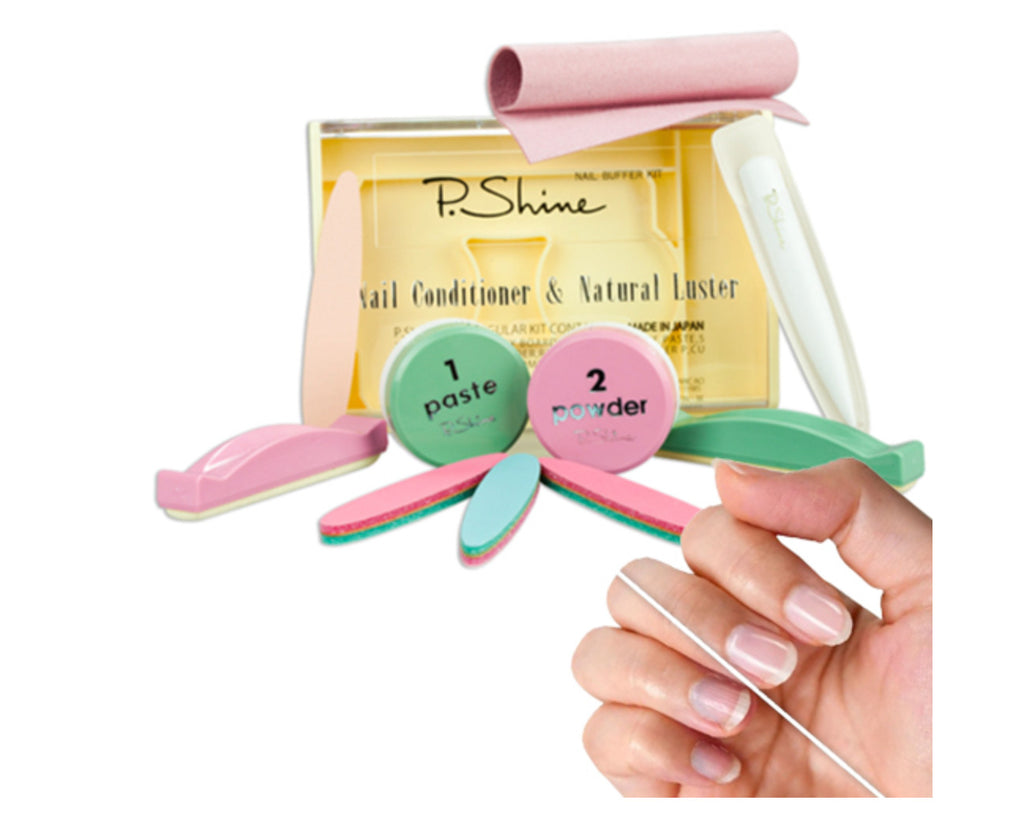 Japanese Manicure Kit Natural Glossy Nails No Polish No Lamp