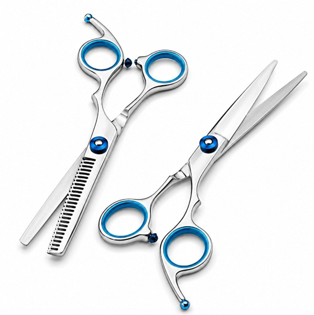 Hair Cutting & Thinning Shears Set for Barber and Salon Use - Professional Hairdressing Kit