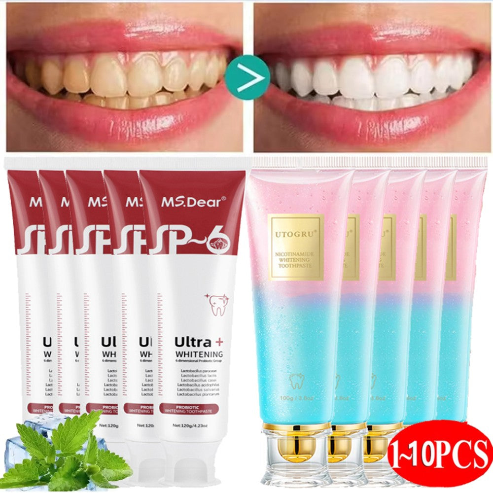 Niacinamide Whitening Toothpaste - Multiple Pack Sizes, Enamel Care & Fresh Breath