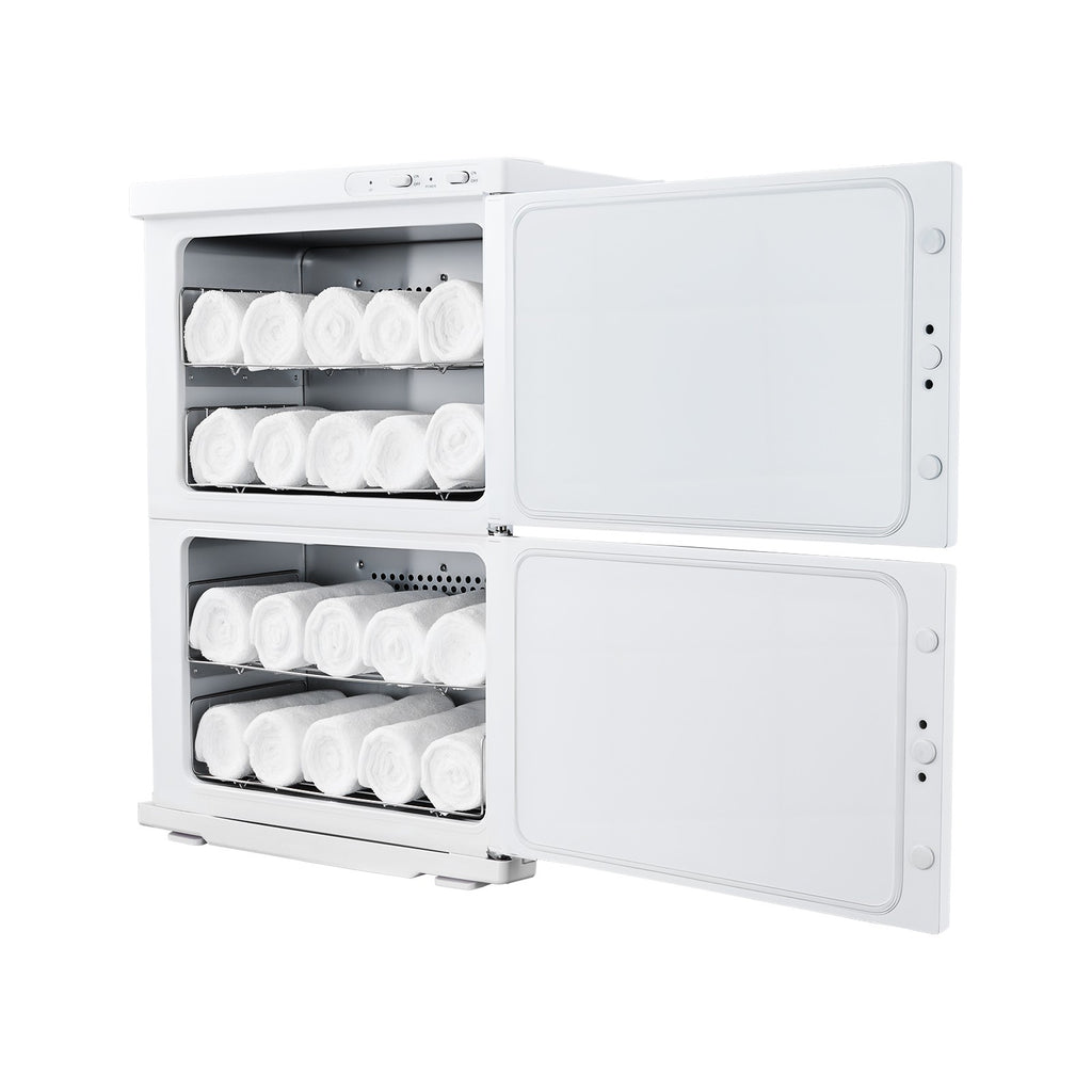 10 Gallon Hot Towel Warmer Cabinet with Disinfection & Large Capacity
