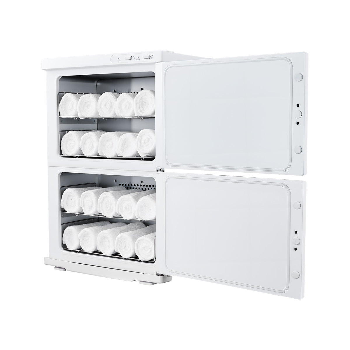 10 Gallon Hot Towel Warmer Cabinet with Disinfection & Large Capacity