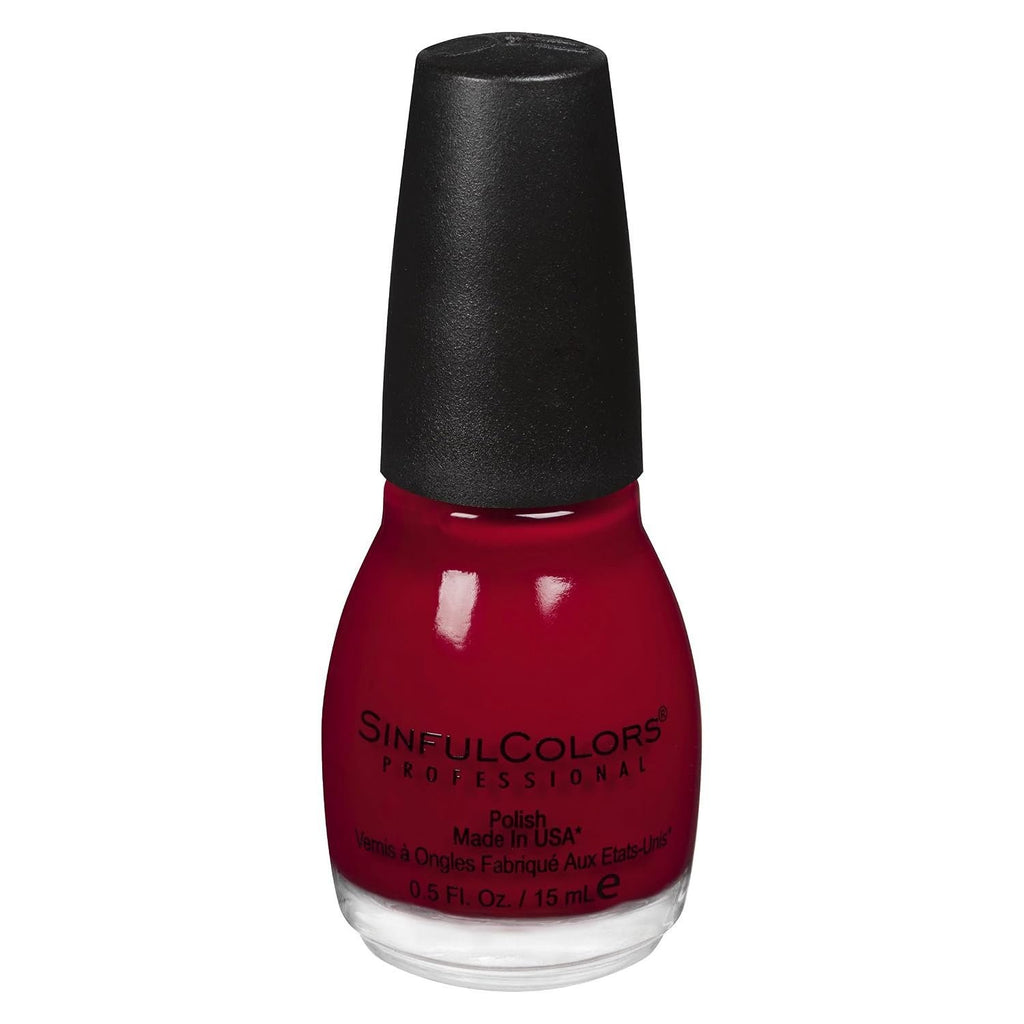 Bold Red Nail Polish - Long-Lasting, Full Coverage, 369 Ruby Ruby