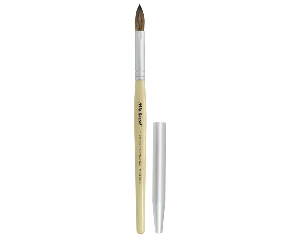 Professional Nail Brush for Acrylic Nails - Oval Round Design