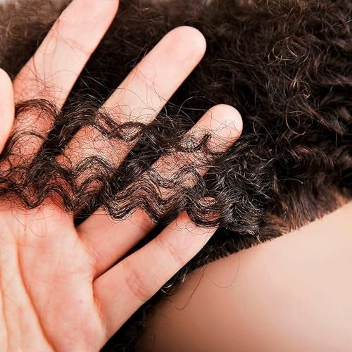 9-Inch Mannequin Head with 100% Human Curly Hair and Stand for Practice